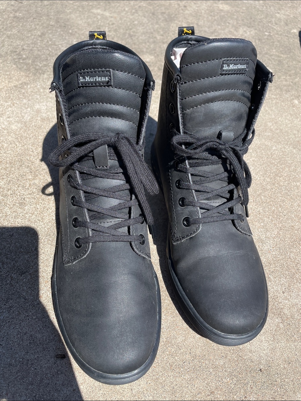 Dr. Martens Black Sheridan Lace-Up Boots - Picture 15 of 17